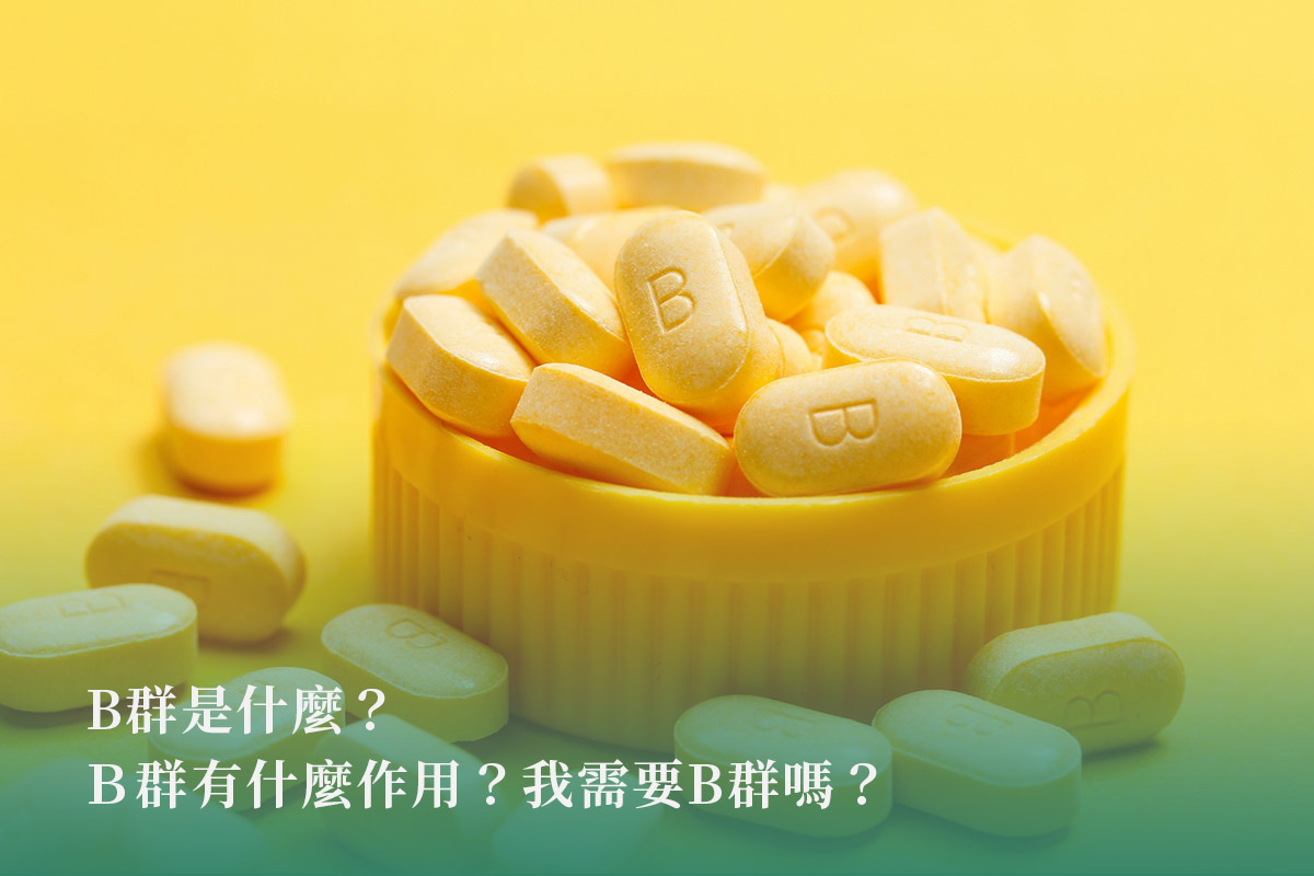 B群是什麼？Ｂ群有什麼作用？我需要B群嗎？